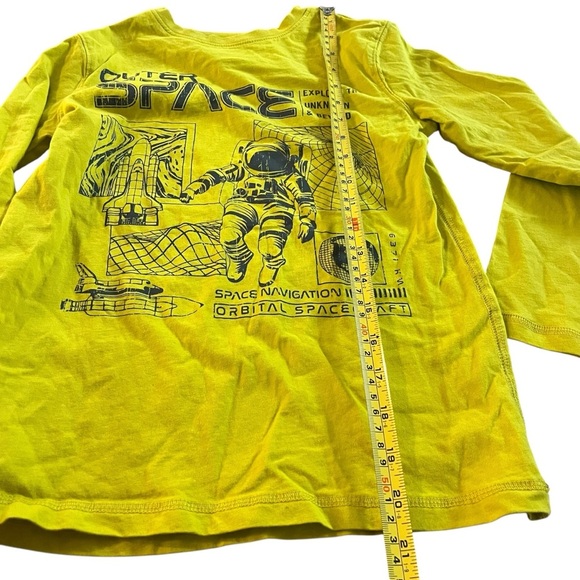 Bundle of 4 Boys George long sleeve graphic tees size 7-8 cotton play bright - Picture 10 of 14